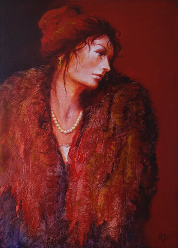 ❣️Quand vient l'hiver ❣️Winter falls ❣️Winterfälle von Isabel Mahe, Malerei kaufen auf Singulart