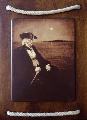 Corsaire à Saint-Malo van Isabel Mahe, Schilderij te koop op Singulart