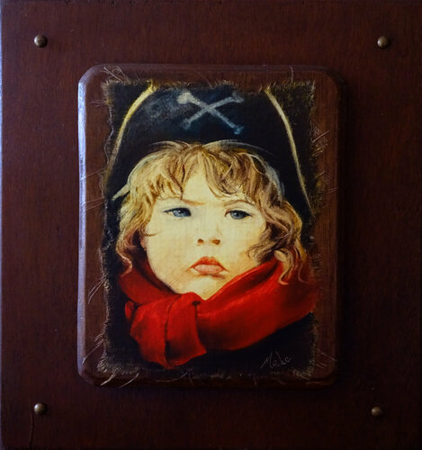 🏴‍☠Petit pirate 🏴‍☠Little pirate🏴‍☠Kleiner Pirat von Isabel Mahe, Malerei kaufen auf Singulart