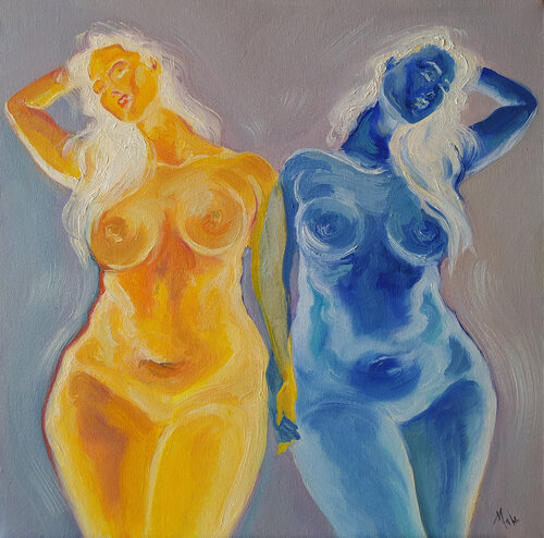 👭 Each One Matters di Isabel Mahe, Pittura in vendita su Singulart