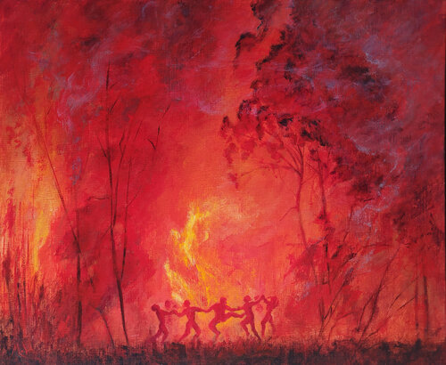 🔥Ronde de Nuit 🔥Night Watch 🔥Nachtwache von Isabel Mahe, Malerei kaufen auf Singulart