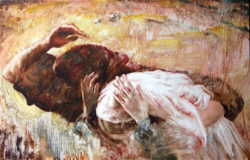 ☢️Paradis perdu ☢️Lost Paradise ☢️Verlorenes Paradies by Isabel Mahe, Painting for Sale on Singulart