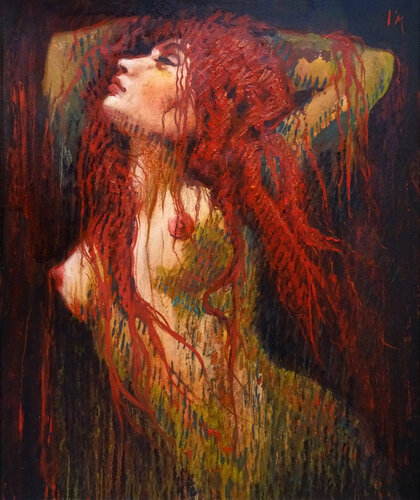 💓Danse avec le Diable 💓Dance with the Devil 💓Tanz mit dem Teufel van Isabel Mahe, Schilderij te koop op Singulart