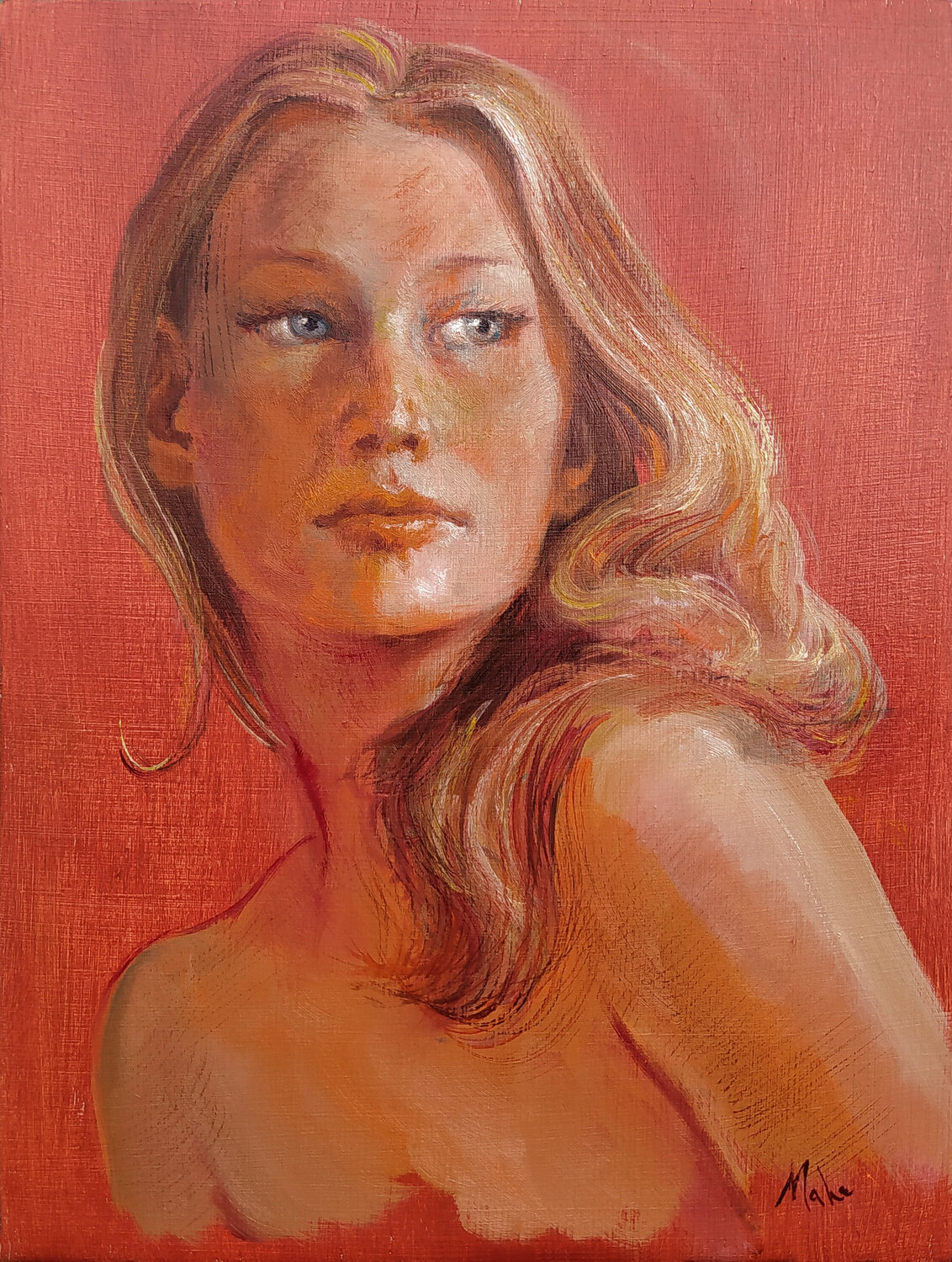 Les yeux gris ( Grey eyes ) Isabel Mahe