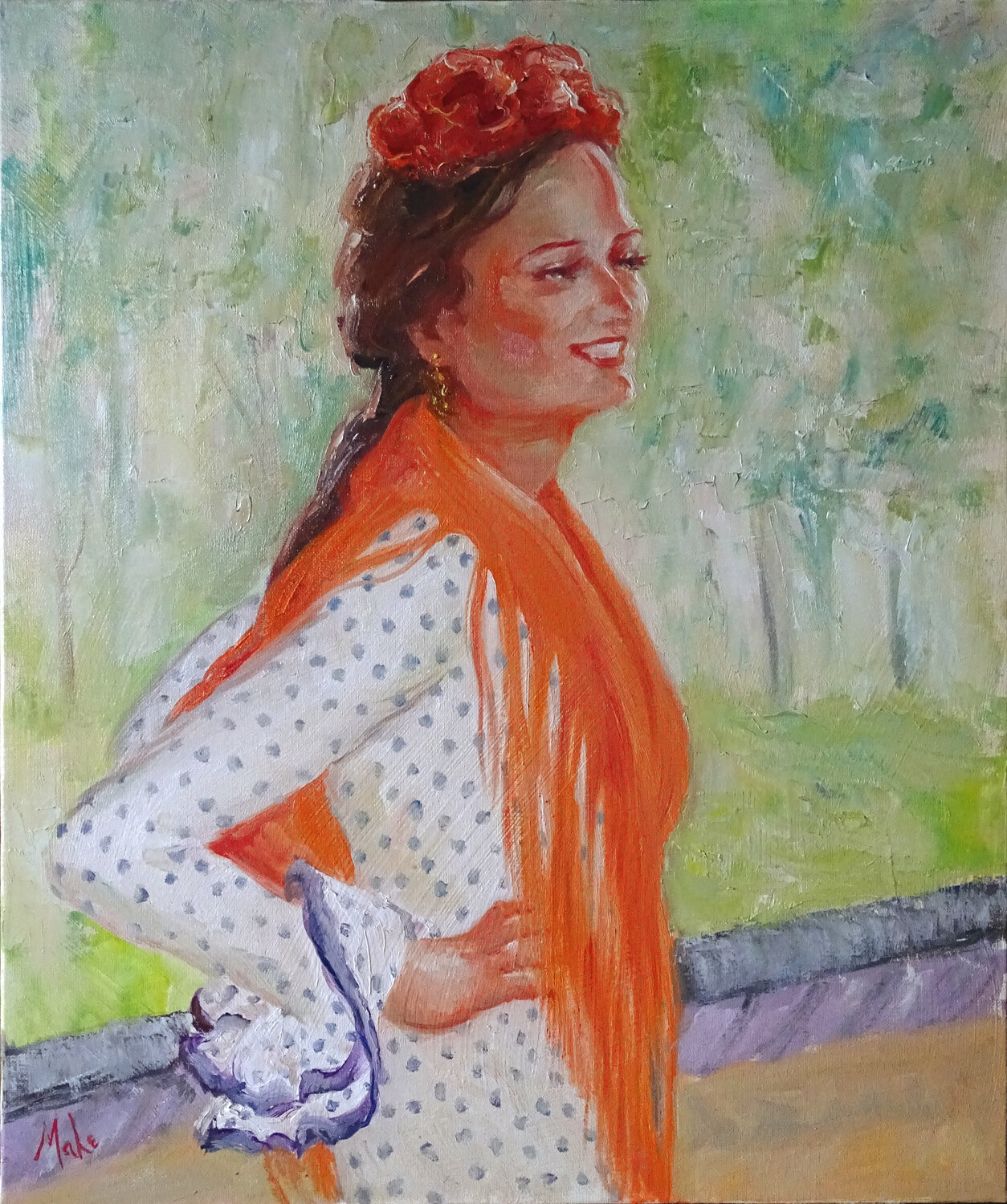 💃 Portrait d'une Sévillane Isabel Mahe