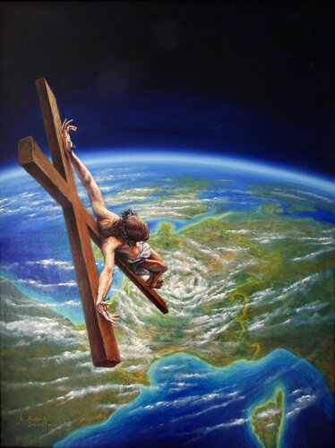 Dieu sauve la France de Alexandre Barbera-Ivanoff, Pintura a la venta en Singulart