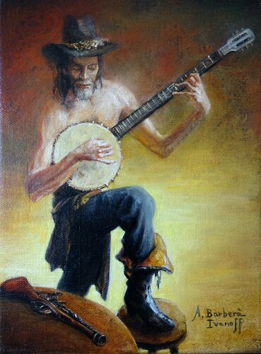 Gadjo Dilo di Alexandre Barbera-Ivanoff, Pittura in vendita su Singulart