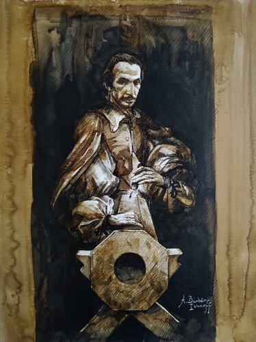 Le bon calibre di Alexandre Barbera-Ivanoff, Opera su carta in vendita su Singulart