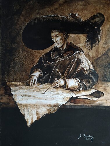 Élévation di Alexandre Barbera-Ivanoff, Opera su carta in vendita su Singulart