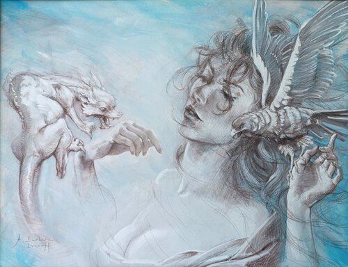 Schizophrenia de Alexandre Barbera-Ivanoff, Pintura a la venta en Singulart