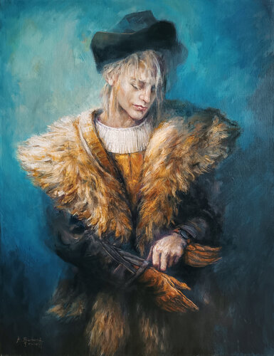 Soir Bleu de Alexandre Barbera-Ivanoff, Pintura a la venta en Singulart