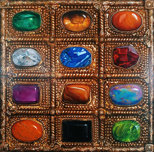 Le Pectoral du grand-prêtre van Alexandre Barbera-Ivanoff, Schilderij te koop op Singulart