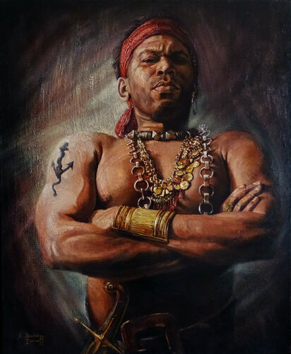 Aencre noire di Alexandre Barbera-Ivanoff, Pittura in vendita su Singulart