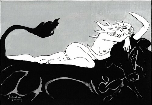 Europe di Alexandre Barbera-Ivanoff, Pittura in vendita su Singulart