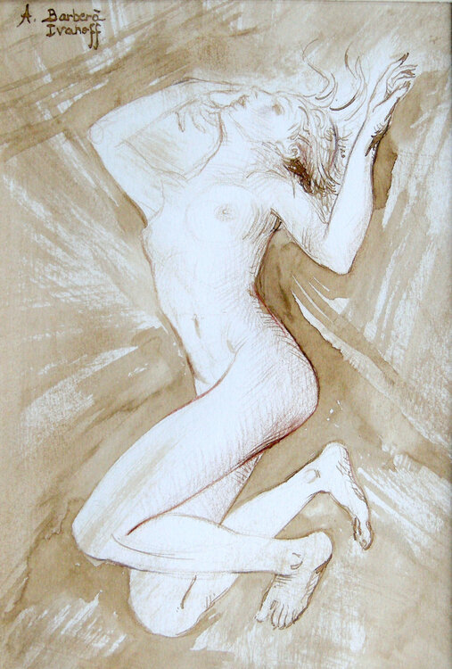 Nu féminin Alexandre Barbera-Ivanoff