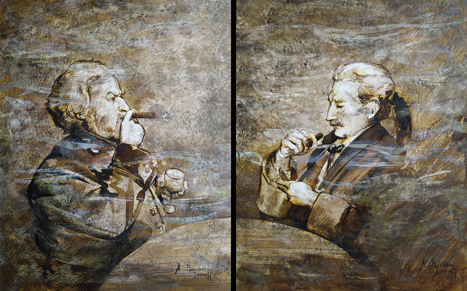 Les joueurs ( Diptyque) Alexandre Barbera-Ivanoff