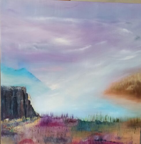 Le Lac van Marie Raynaud, Schilderij te koop op Singulart
