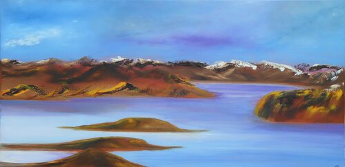 Wanaka van Marie Raynaud, Schilderij te koop op Singulart