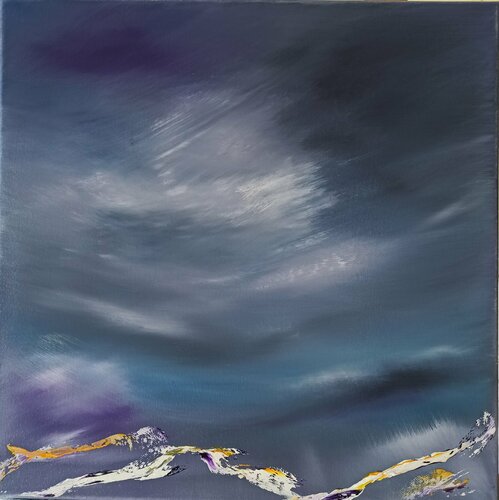 Orage par Marie Raynaud, Peinture en vente sur Singulart
