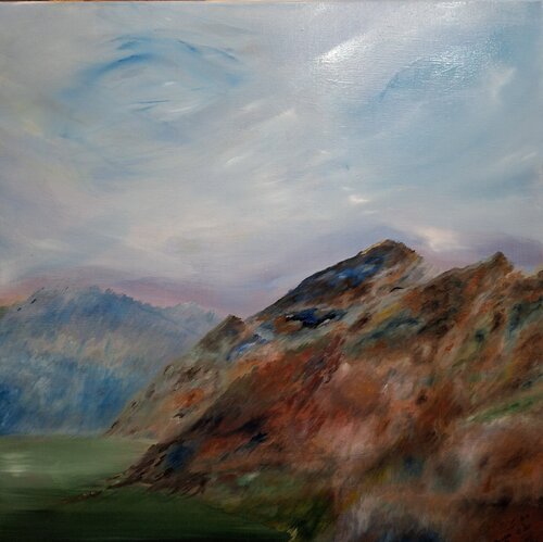 Lac de Côme di Marie Raynaud, Pittura in vendita su Singulart