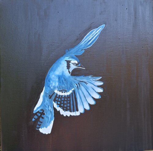Les oiseaux de Saint Trojan von Marie Raynaud, Malerei kaufen auf Singulart