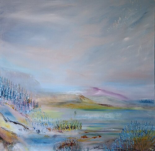 Couleurs du temps by Marie Raynaud, Painting for Sale on Singulart