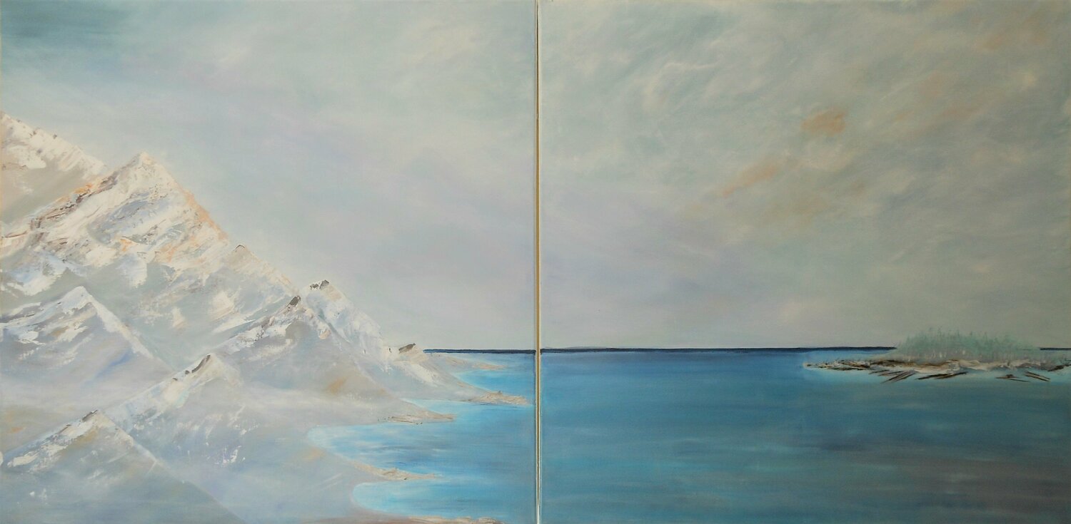 Lofoten Marie Raynaud Original painting for sale