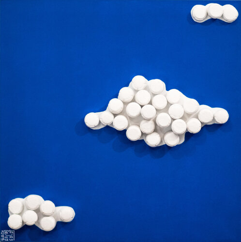 Vue du ciel van Malvina Sauvage, Schilderij te koop op Singulart