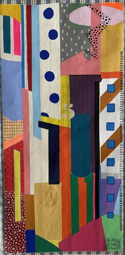 Acidcity 5 van Malvina Sauvage, Schilderij te koop op Singulart