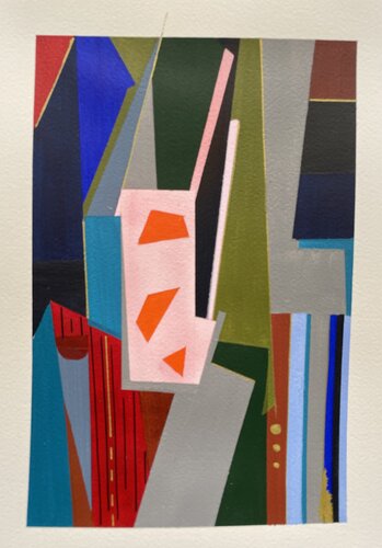 L´ heure du cocktail by Malvina Sauvage, Painting for Sale on Singulart