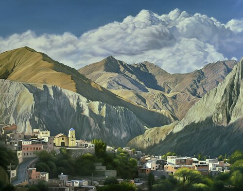 "Iruya, escondida en el tiempo" by Yamil Picco, Painting for Sale on Singulart