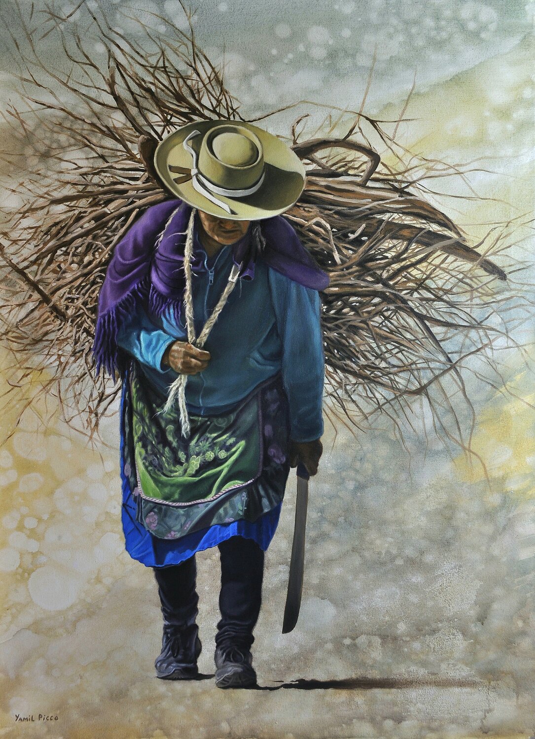 "Mujer de la tierra" Yamil Picco