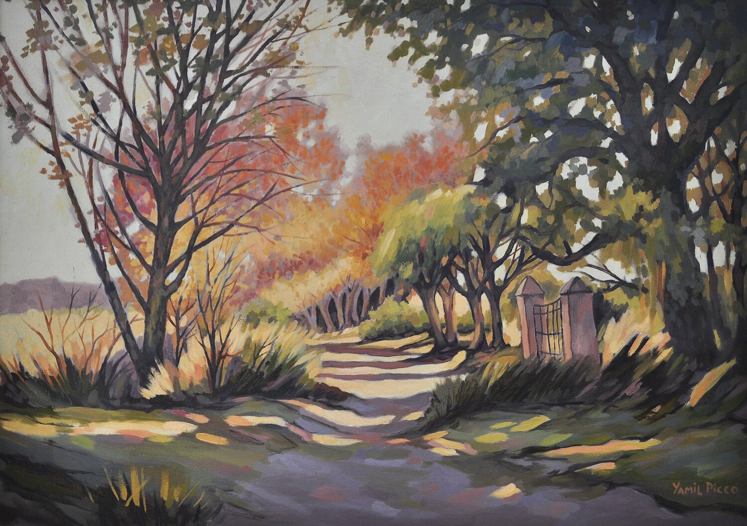 " Las Calles" Yamil Picco Original painting for sale
