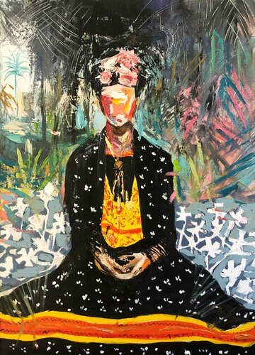 Contemporary Frida van Marina Koutsospyrou, Schilderij te koop op Singulart