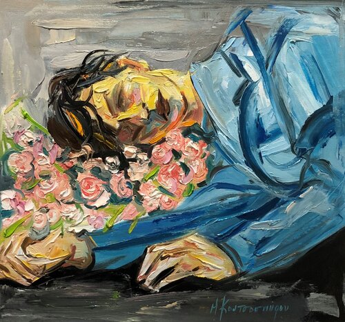 Dreaming Peace di Marina Koutsospyrou, Pittura in vendita su Singulart