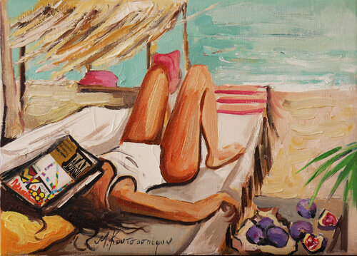 Sunshine di Marina Koutsospyrou, Pittura in vendita su Singulart