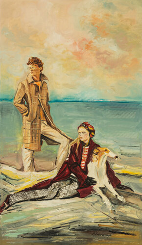 Couple van Marina Koutsospyrou, Schilderij te koop op Singulart