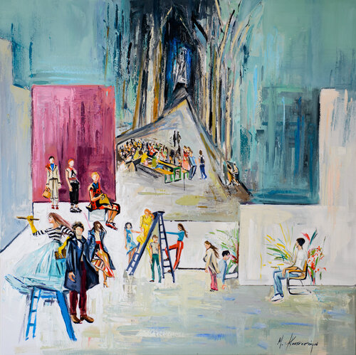 Unititled van Marina Koutsospyrou, Schilderij te koop op Singulart