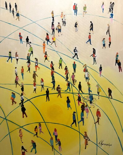 untitled von Marina Koutsospyrou, Malerei kaufen auf Singulart