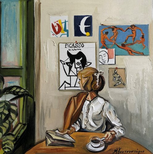 waiting von Marina Koutsospyrou, Malerei kaufen auf Singulart