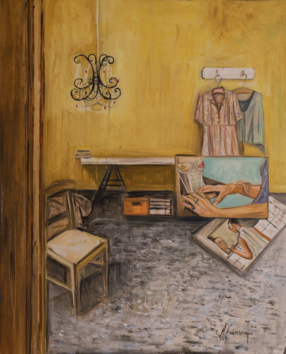 Room with emotions van Marina Koutsospyrou, Schilderij te koop op Singulart