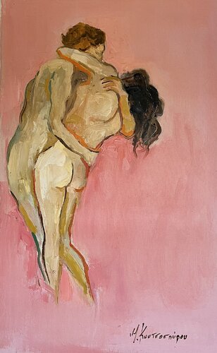 motion by Marina Koutsospyrou, Painting for Sale on Singulart