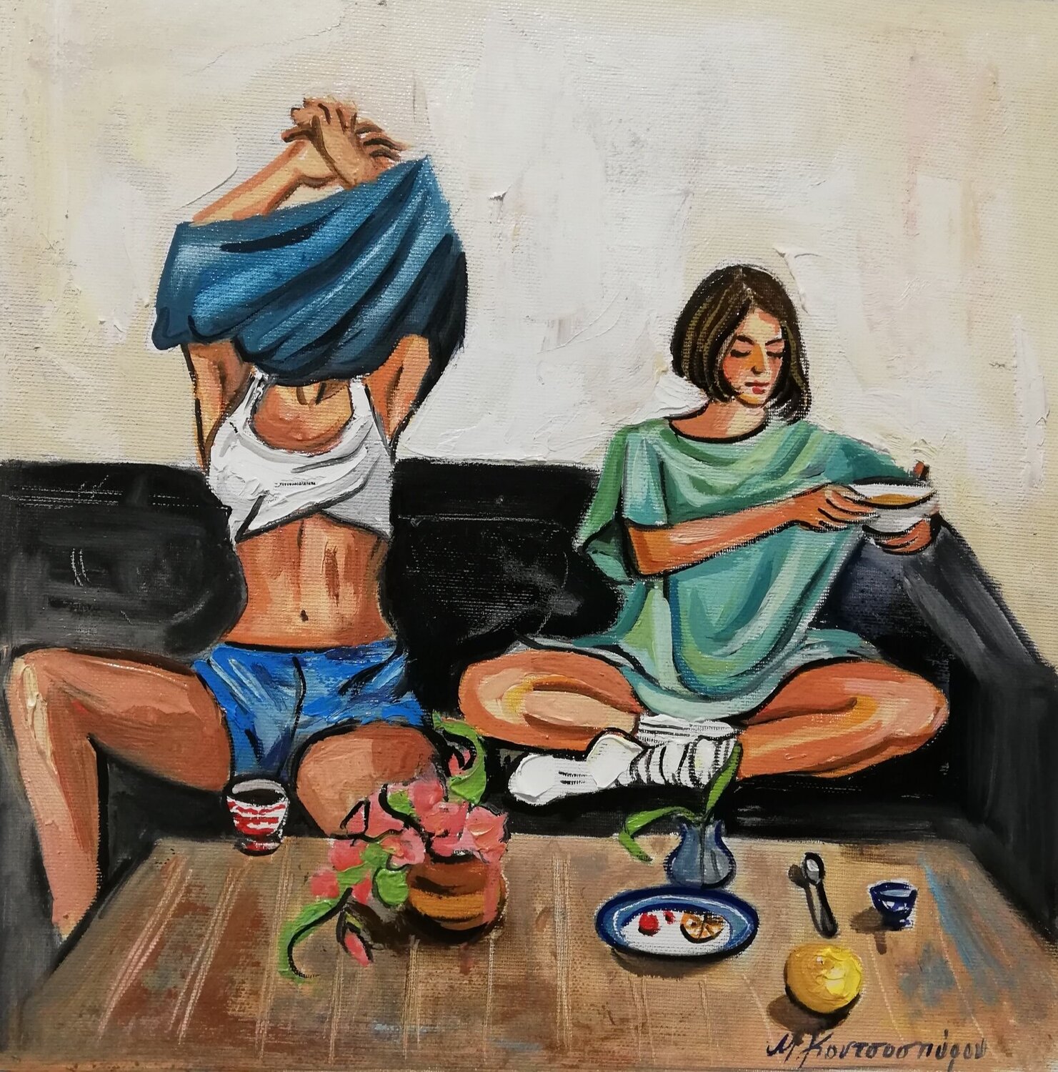 friends Marina Koutsospyrou
