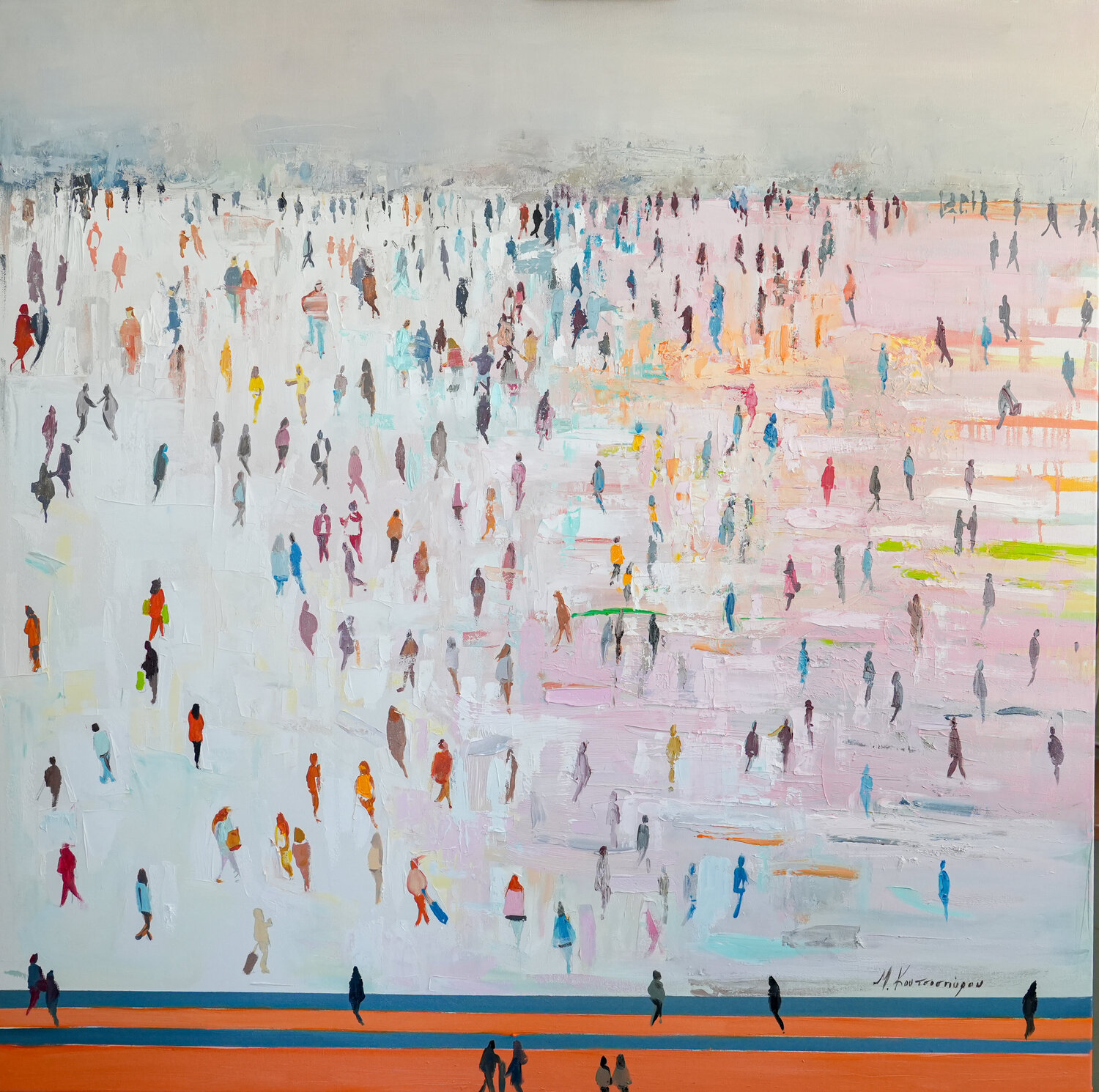 Sence of motion Marina Koutsospyrou Pintura original en venta