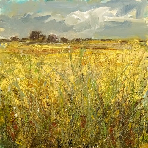 Arkemheen polder landscapes 2 van Wim Van De Wege, Schilderij te koop op Singulart