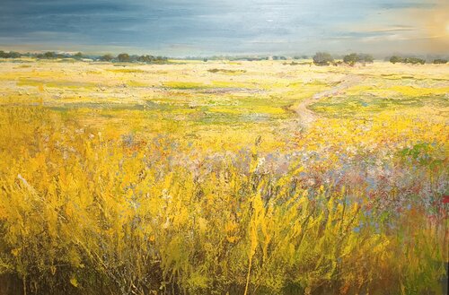 Arkemheen polder di Wim Van De Wege, Pittura in vendita su Singulart