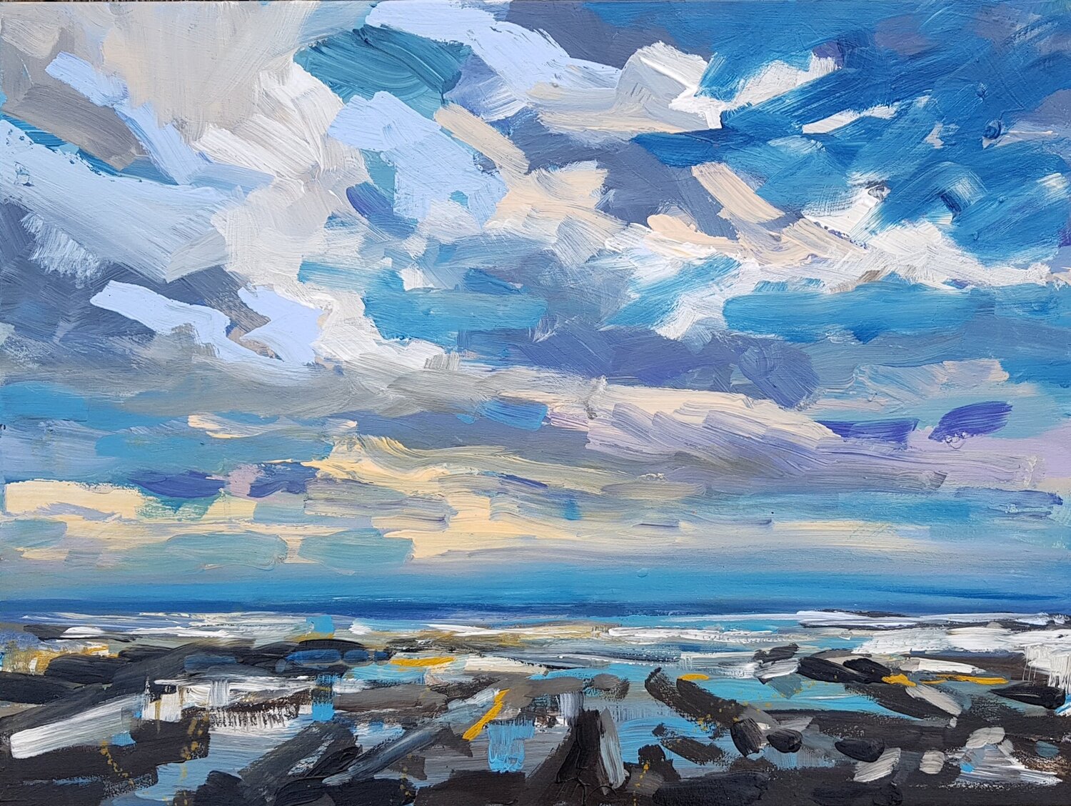 Cold beachday 6th October 2018 Wim Van De Wege