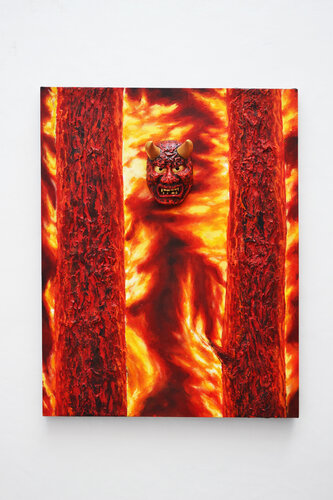 FIRE #3 di Paul Hamanaka, Altri media in vendita su Singulart