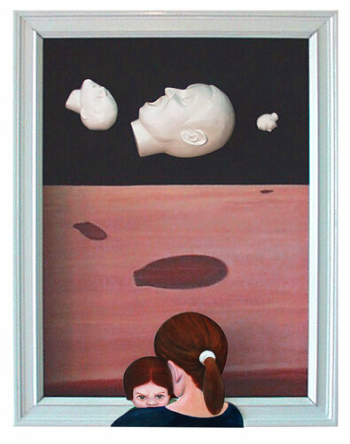 Falling Heads von Paul Hamanaka, Malerei kaufen auf Singulart