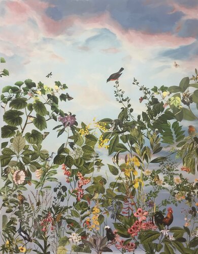 Paradies, #17, 2020 par Renata Kos, Œuvre sur papier en vente sur Singulart